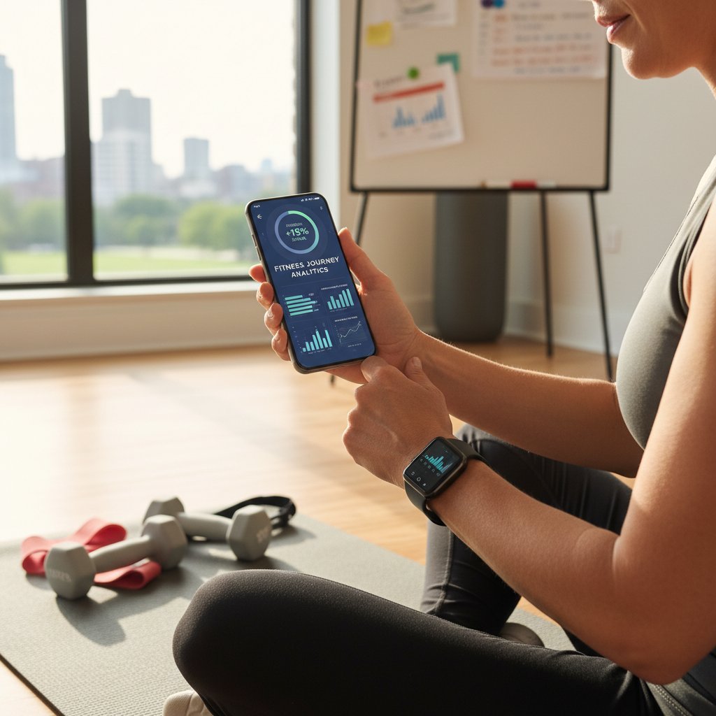 Monitoring postępów na smartfonie – dane z wearable i analiza treningowa