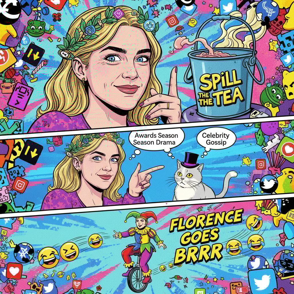 Florence Pugh meme and fandom culture