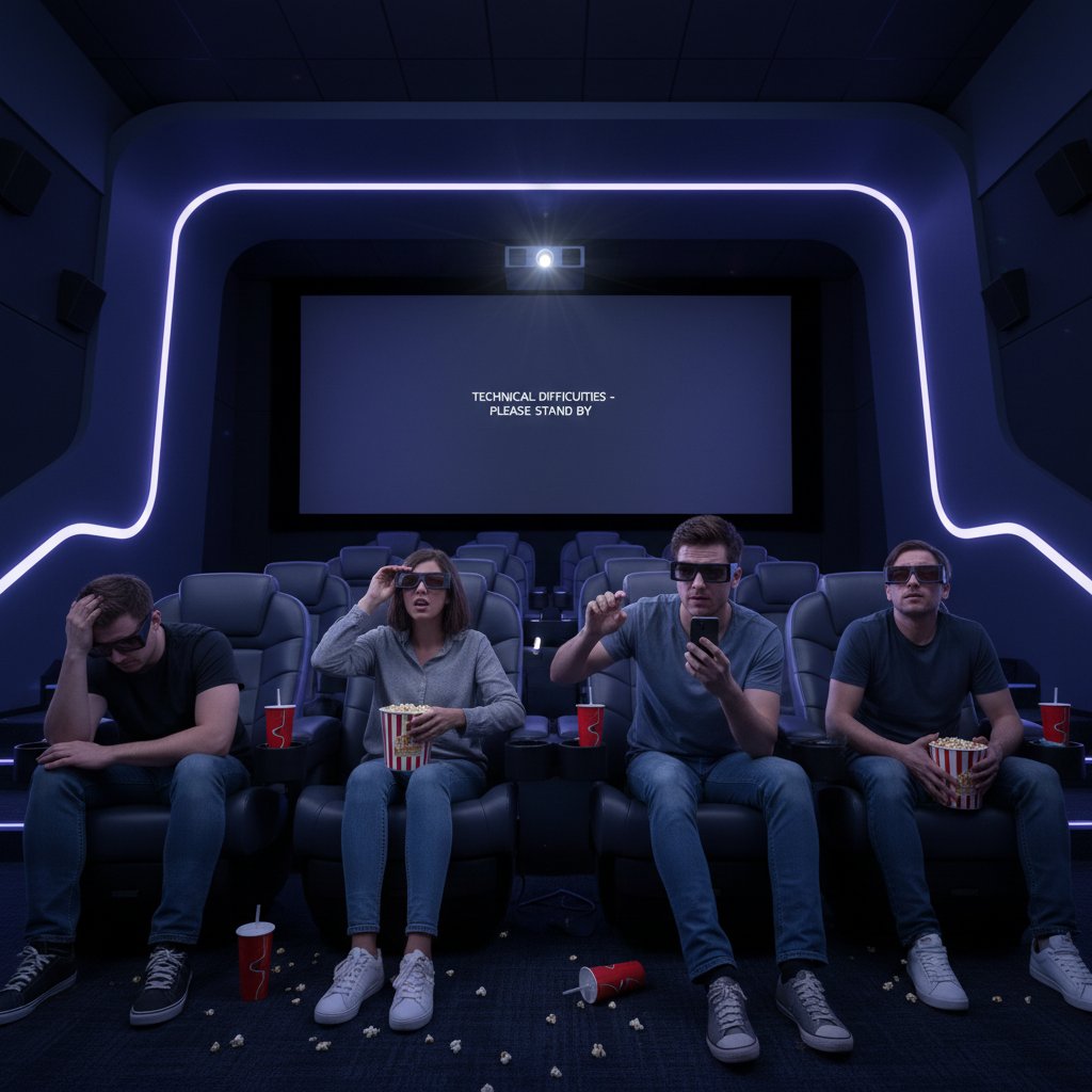 Moviegoers expressing frustration with 3D experience