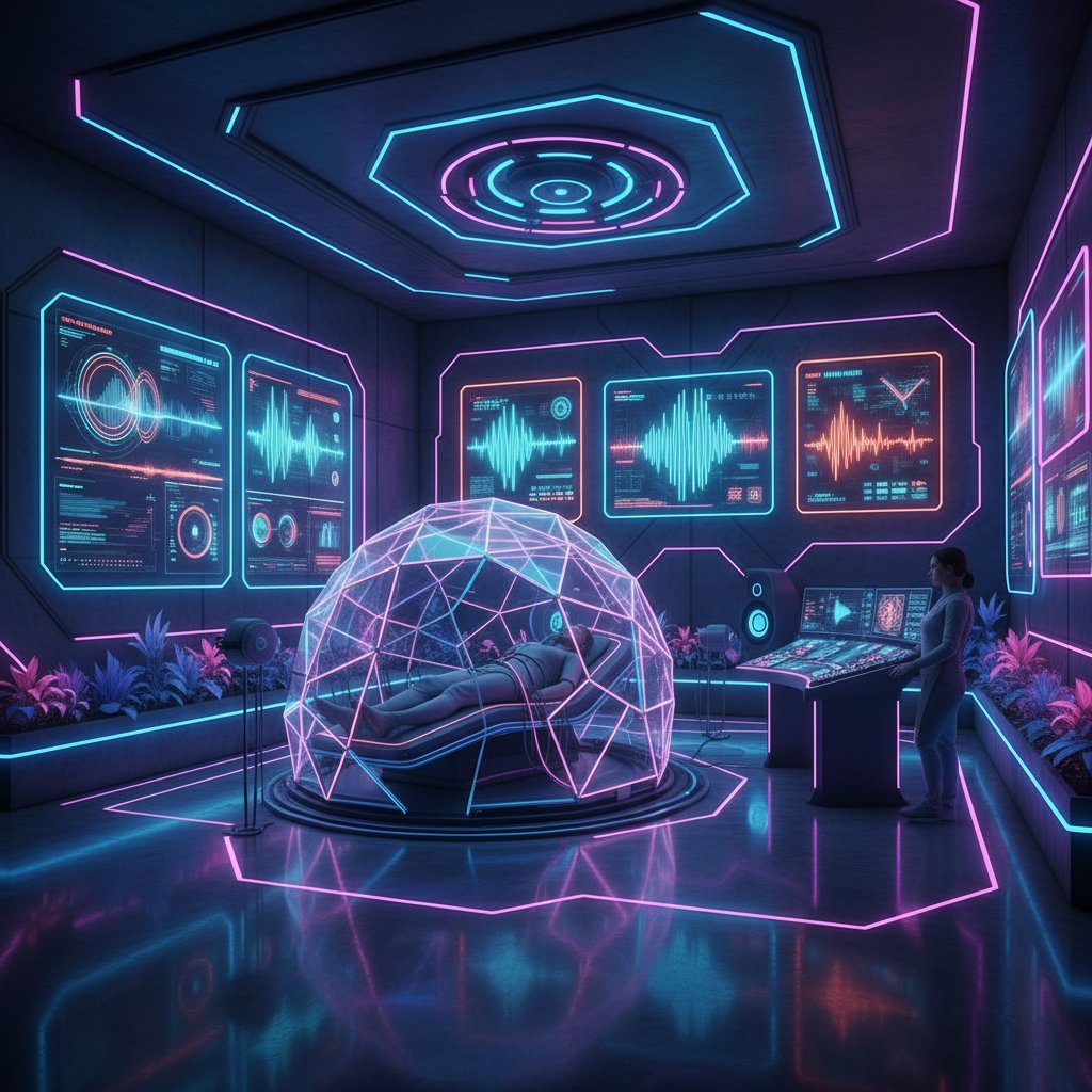 Nowoczesne studio terapii dźwiękiem – wizja przyszłości
