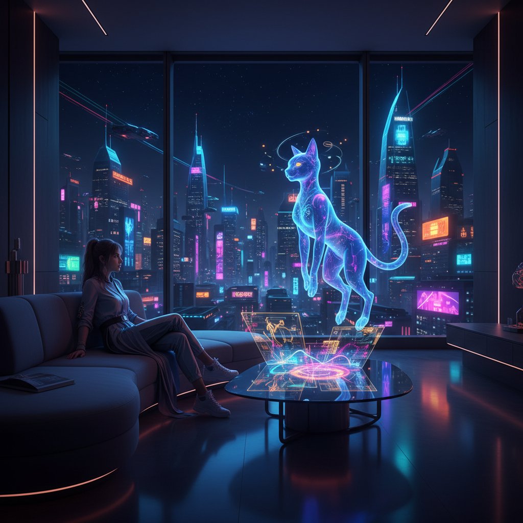 Holografische Freundin – die Zukunft der KI-Beziehungen, virtuelle Freundin innovationsszene