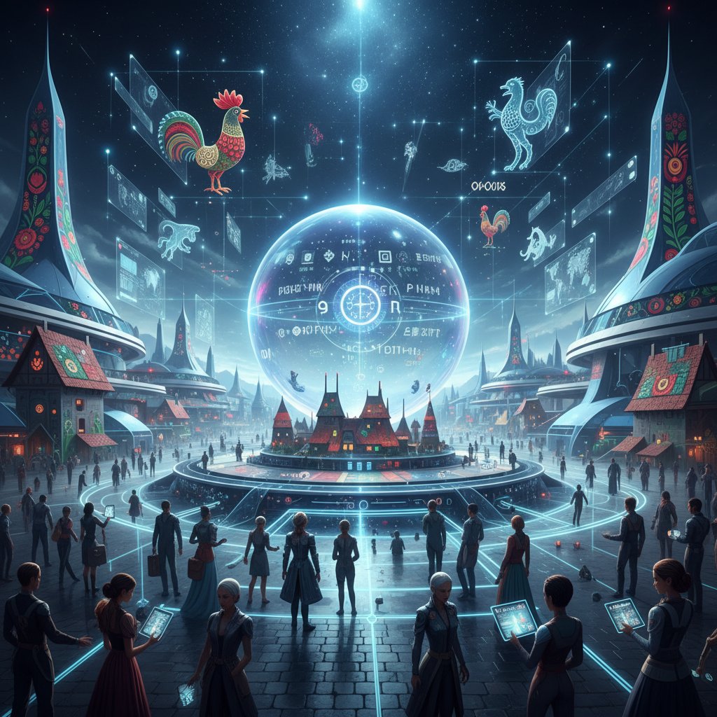 Przyszłość wyszukiwania z AI w polskim internecie, landszaft digital, technologie przyszłości