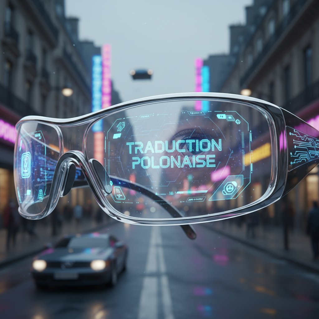 Przyszłościowe tłumaczenie francusko-polskie w okularach AR