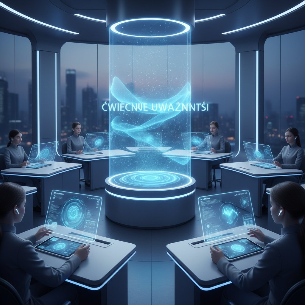 Nowoczesna klasa z mindfulness wspieranym przez technologię