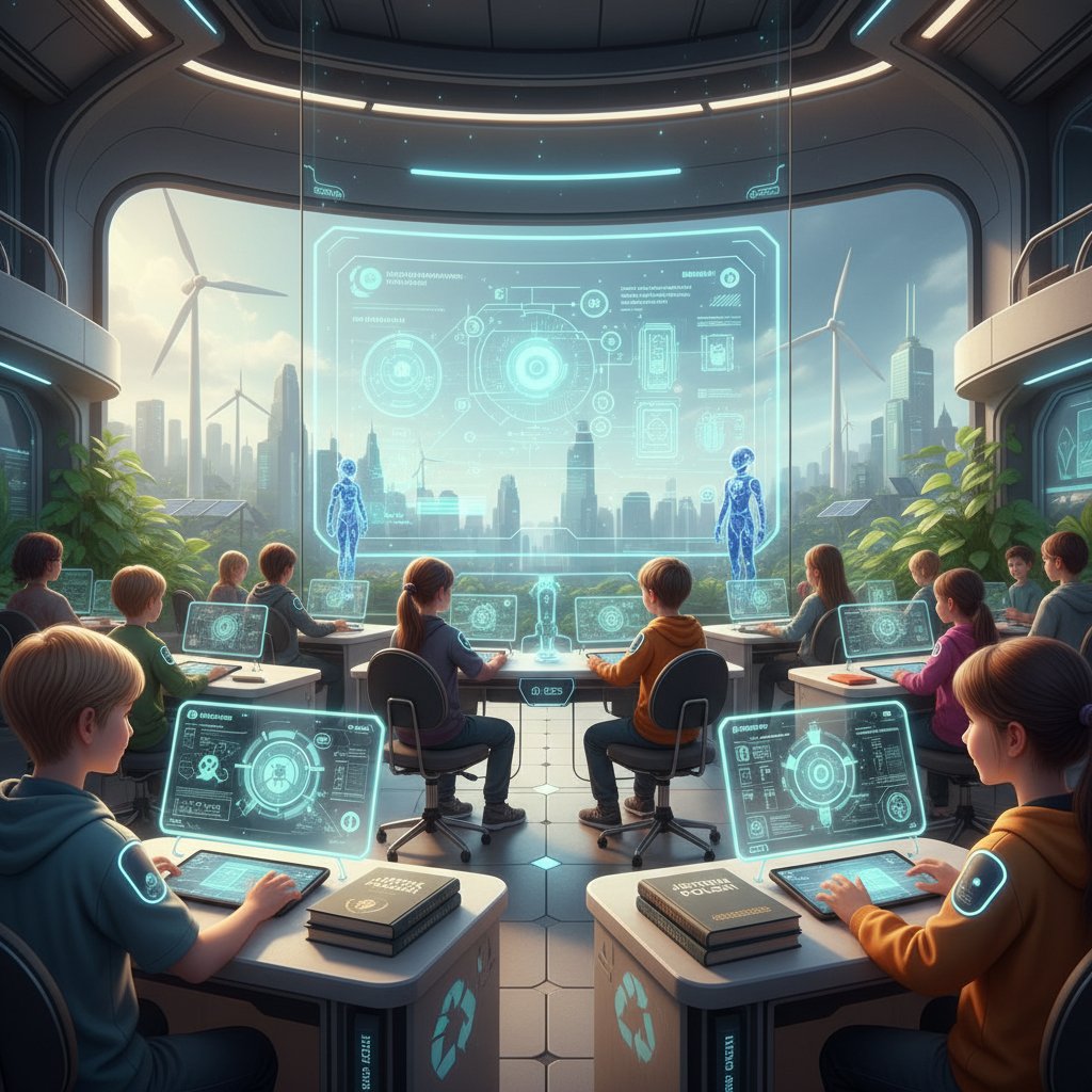 Uczeń korzystający z AI podczas korepetycji