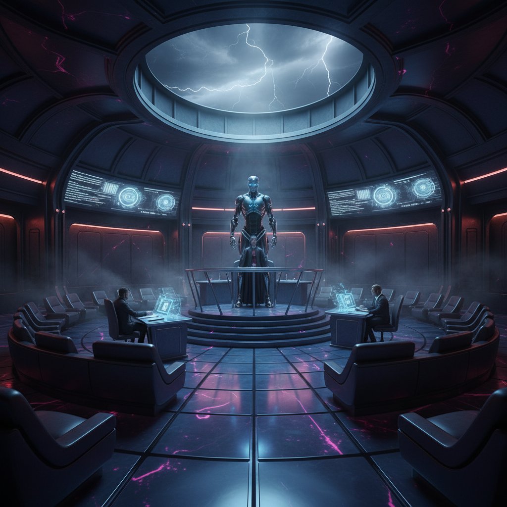 Robot na ławie świadków jako symbol debaty o osobowości prawnej