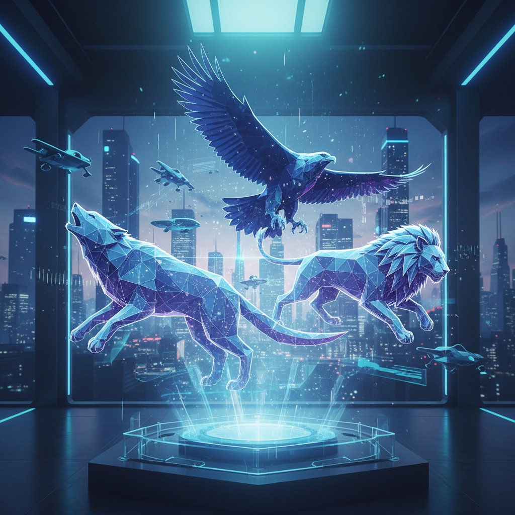 Nowoczesny asystent AI dla właścicieli zwierząt, minimalistyczny interfejs