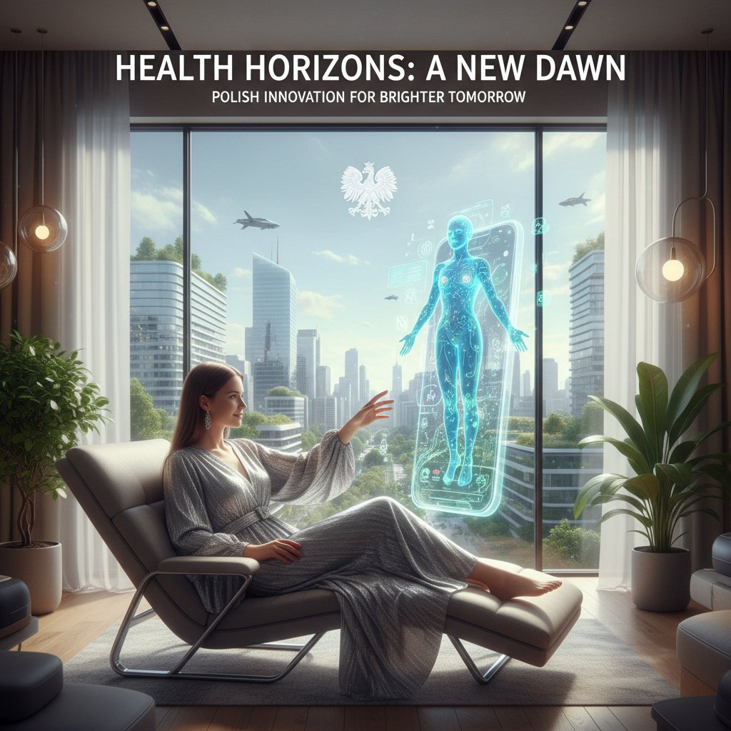 Nowoczesne narzędzia wspierające edukację zdrowotną w Polsce – osoba konsultująca asystenta zdrowotnego na smartfonie w miejskim mieszkaniu