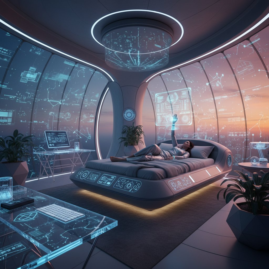 Inteligentna sypialnia przyszłości – technologia snu