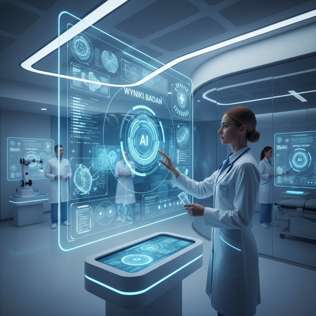 Interfejs AI analizujący wyniki POCT w polskim szpitalu