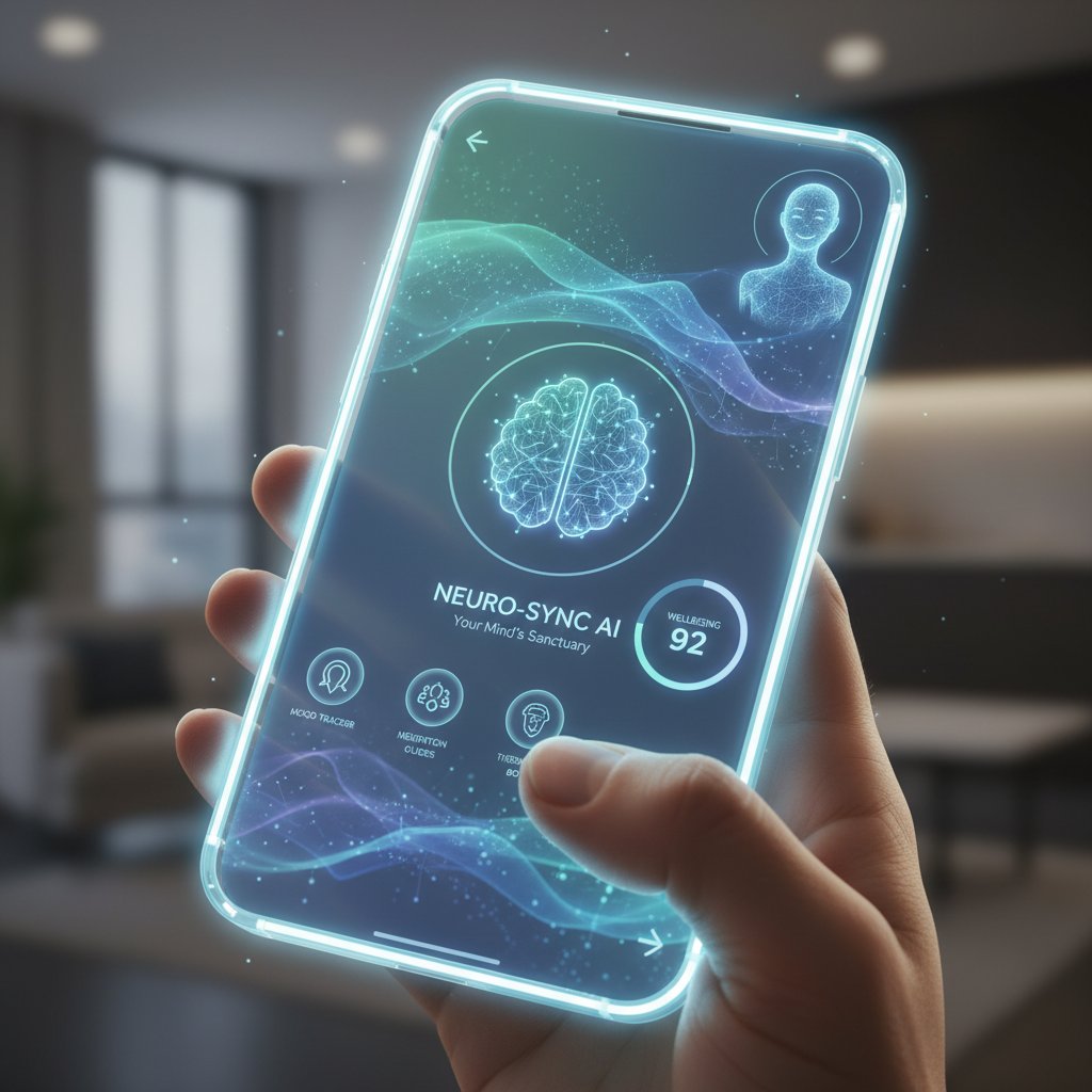 Nowoczesny asystent zdrowotny wspierający leczenie depresji na ekranie smartfona