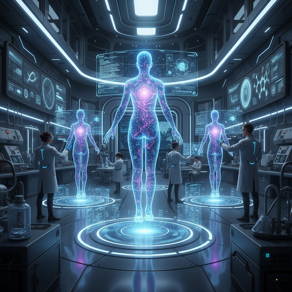 Laboratorium przyszłości z holograficznymi osobowościami AI