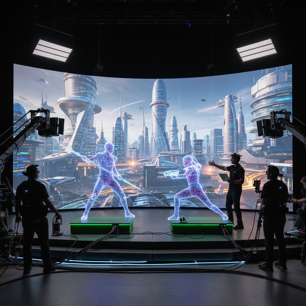 Filmmakers use AI and VR for next-gen epic scene, showcasing future of movies similar to Lawrence of Arabia