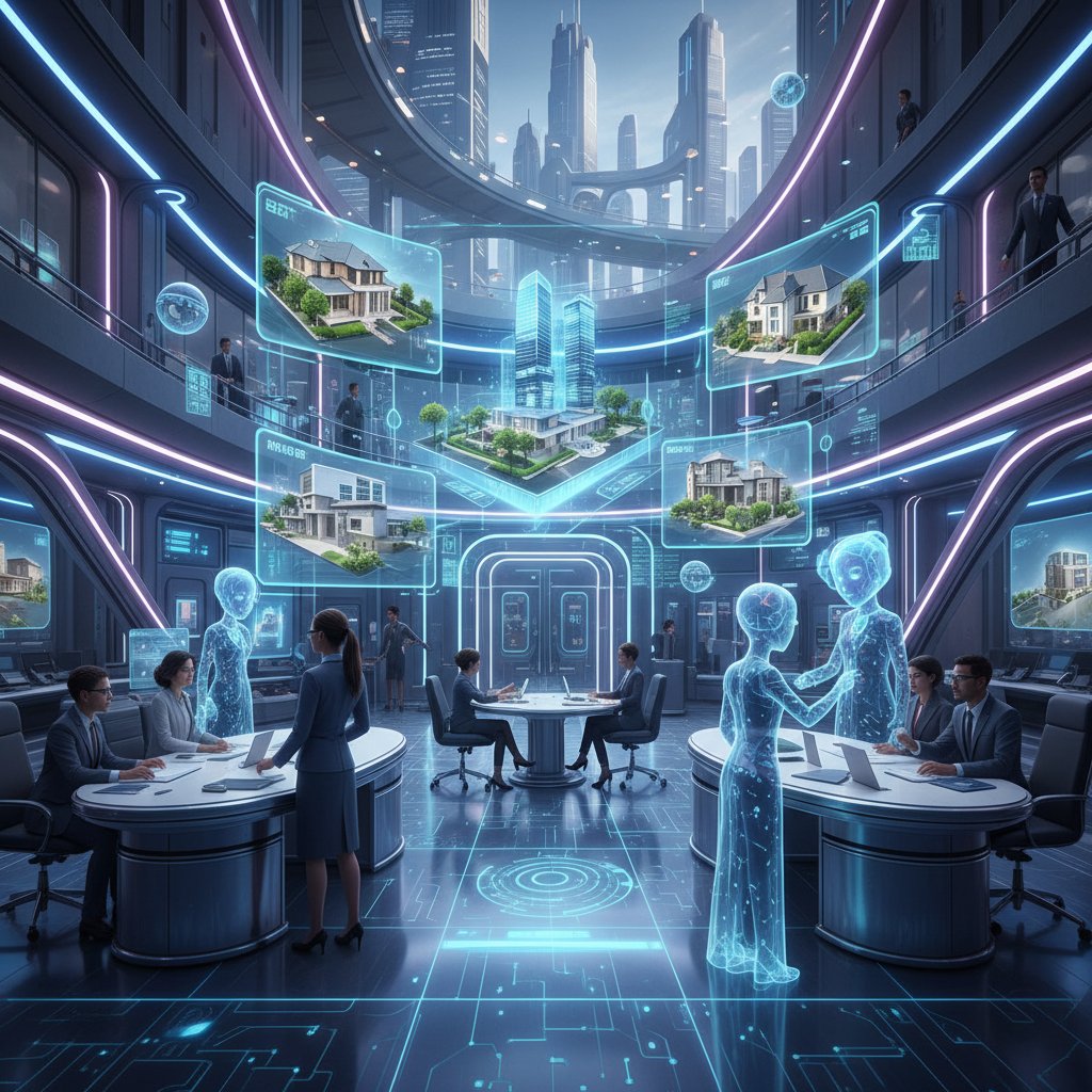 Przyszłość branży nieruchomości z udziałem AI