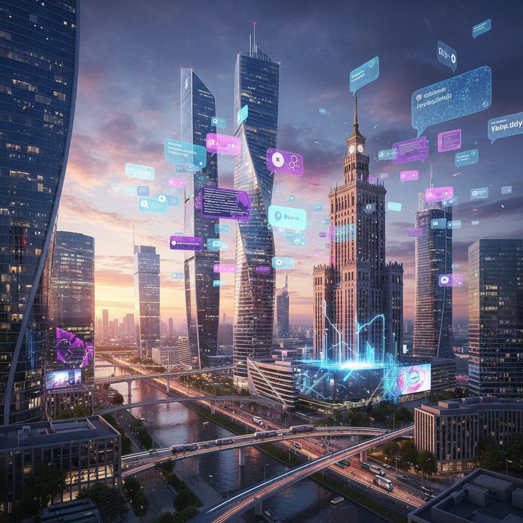 Przyszłość rozmów online w polskim mieście, rozmowy online ze znajomym klimatem