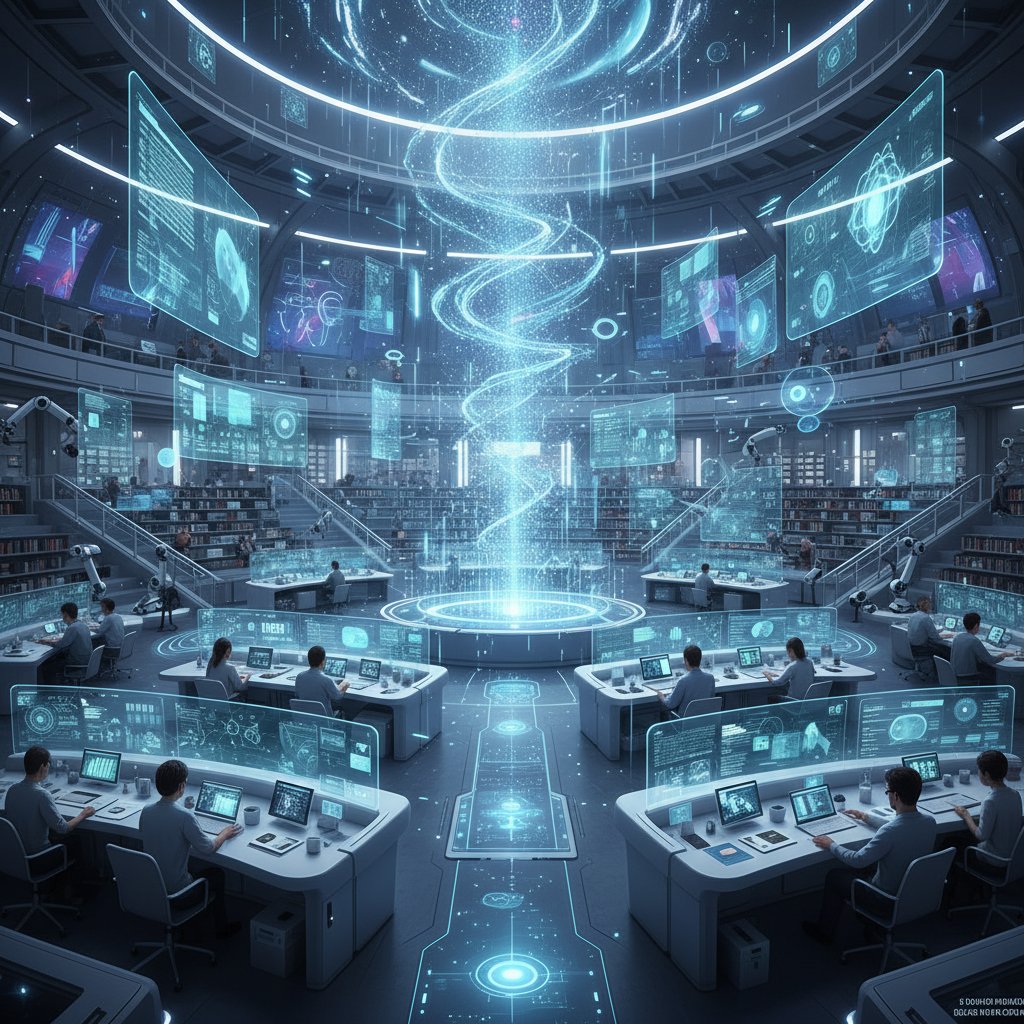 The future of digital academic resource libraries, futuristic research environment