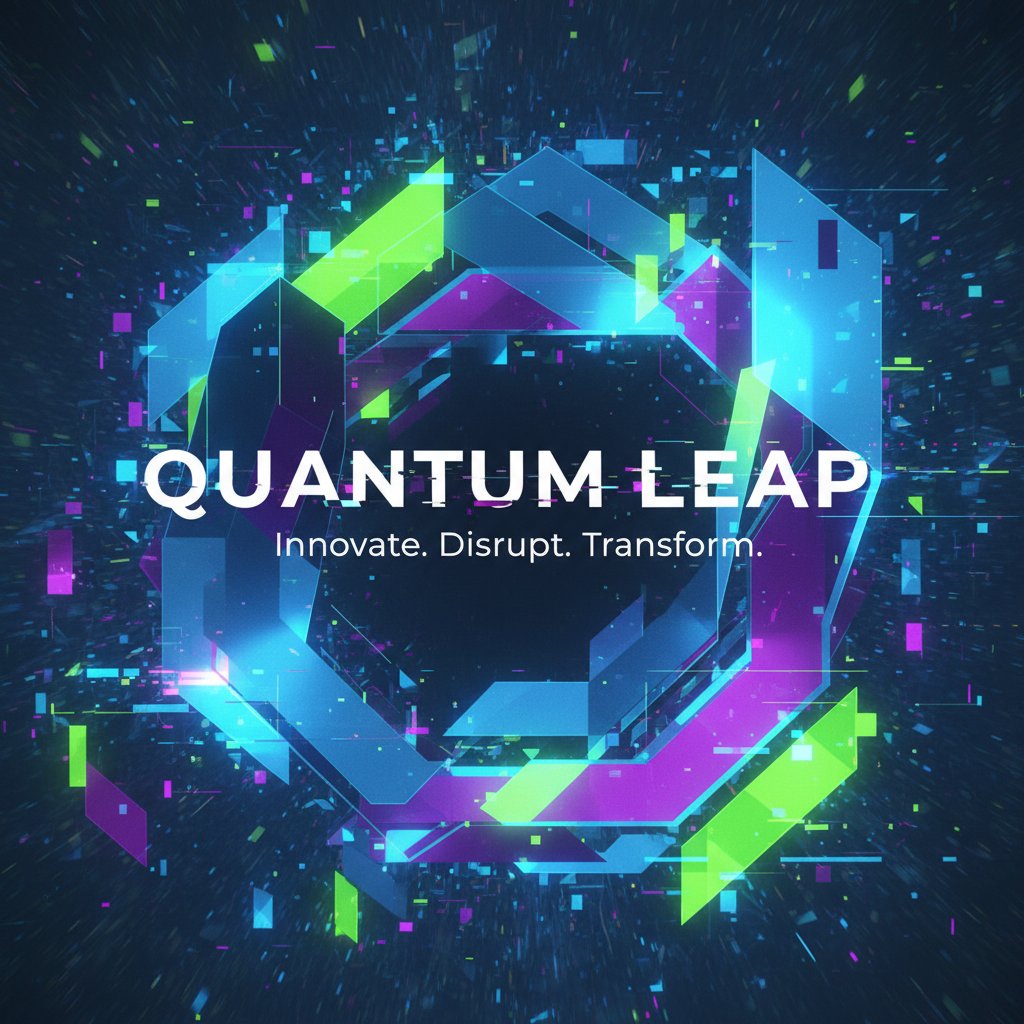 Nowoczesna grafika promocyjna z branży technologicznej