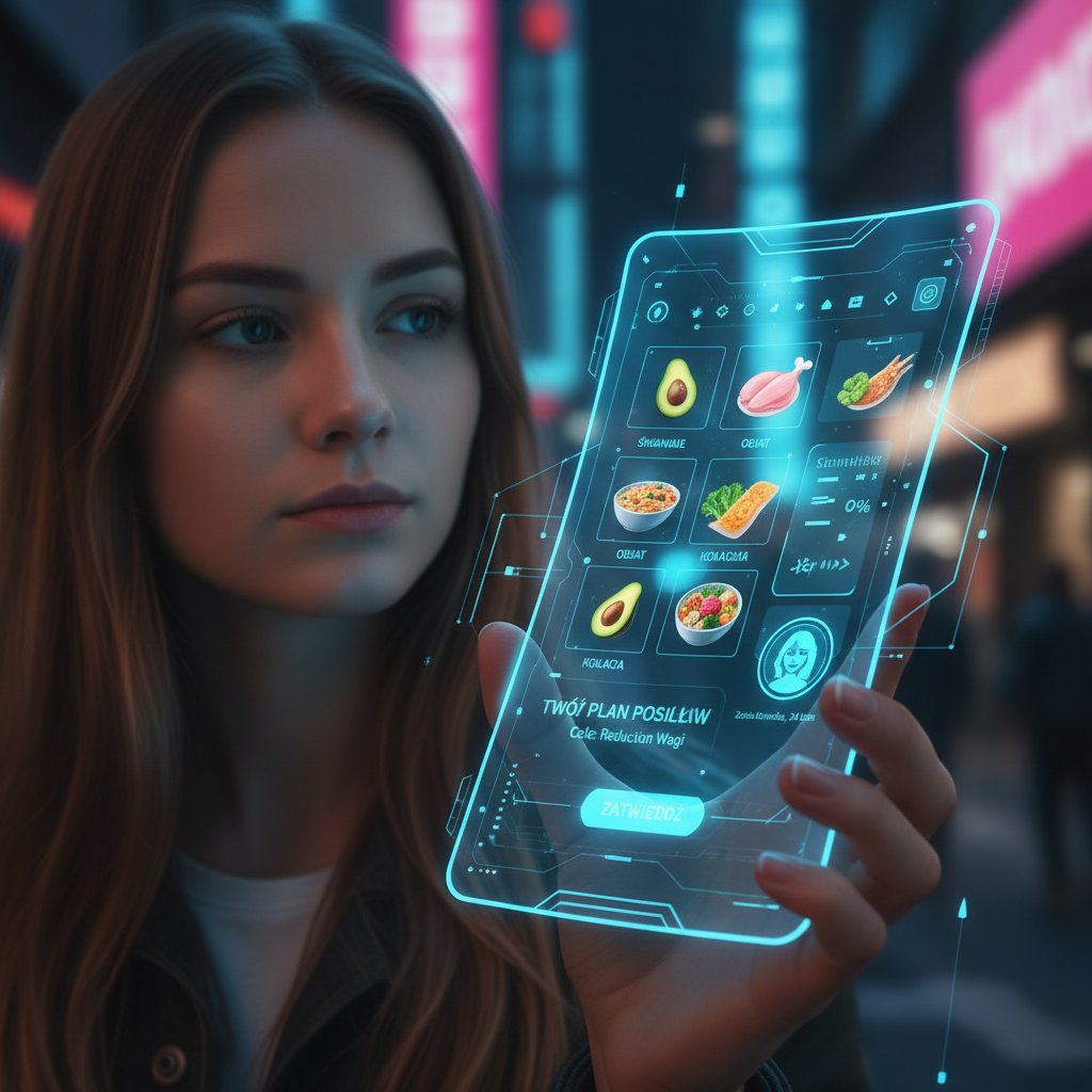 Aplikacja wspierająca zdrowe przybieranie masy dzięki AI
