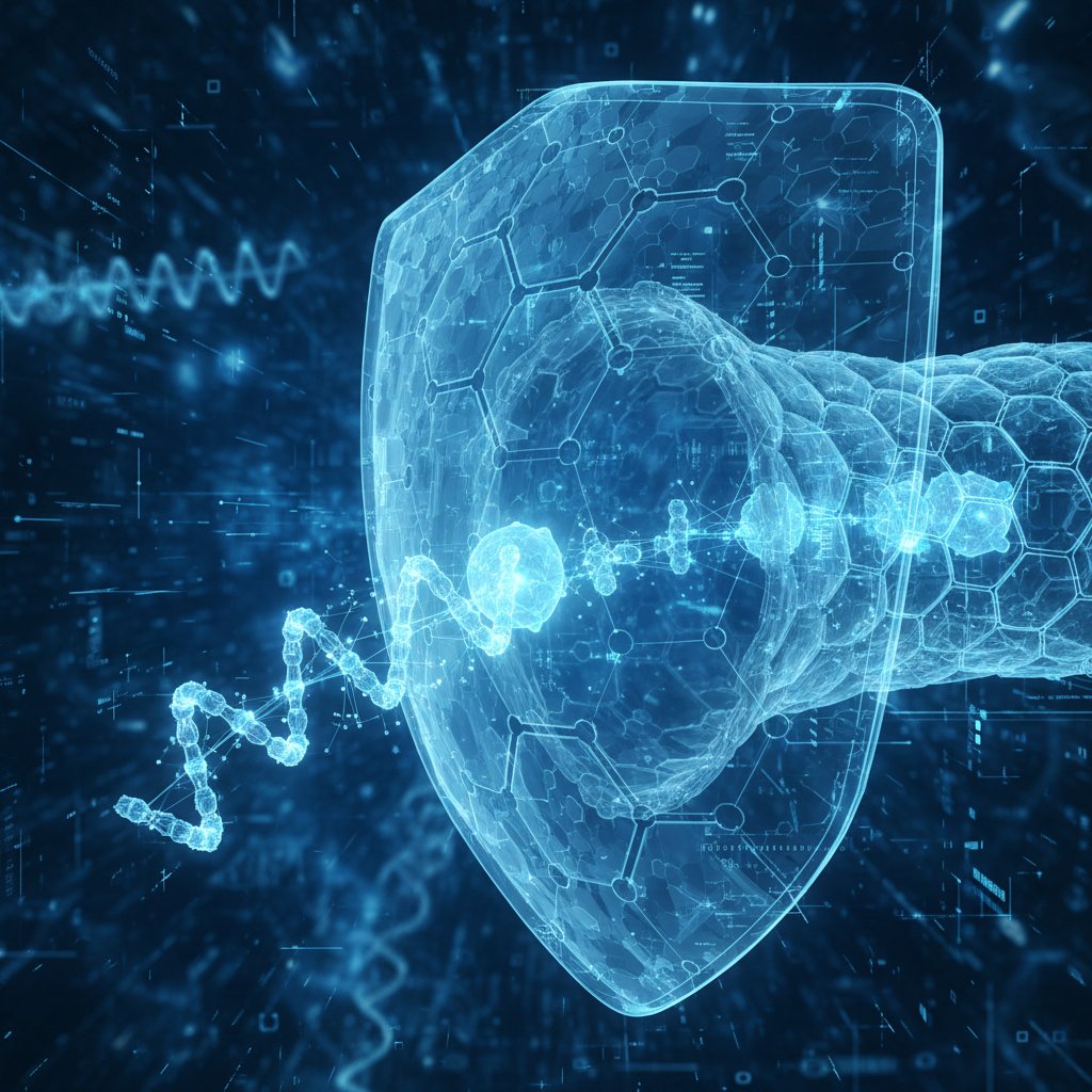 Wizualizacja działania cząsteczki insuliny na poziomie komórkowym – nowoczesna ilustracja cyfrowa