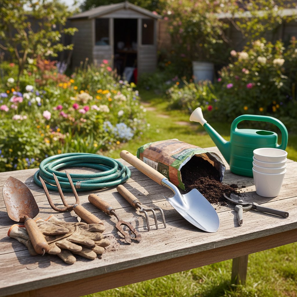 Podstawowe narzędzia ogrodnicze – prawdziwe must-have, stare i nowe na stole