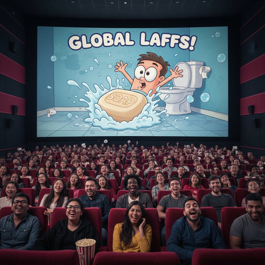 Global movie audiences reacting differently to toilet humor comedies