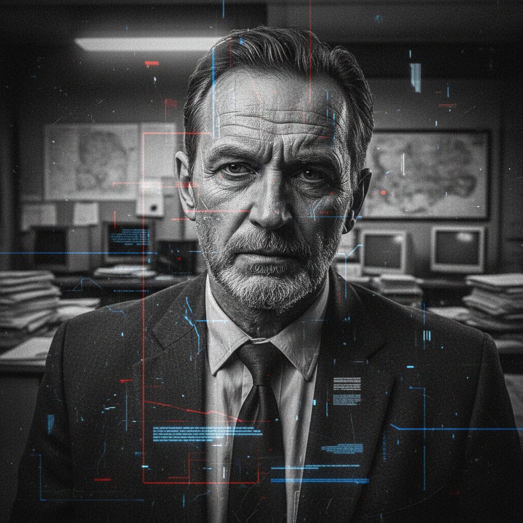 Strateg analizujący złożoność wdrożenia AI w strategii firmy