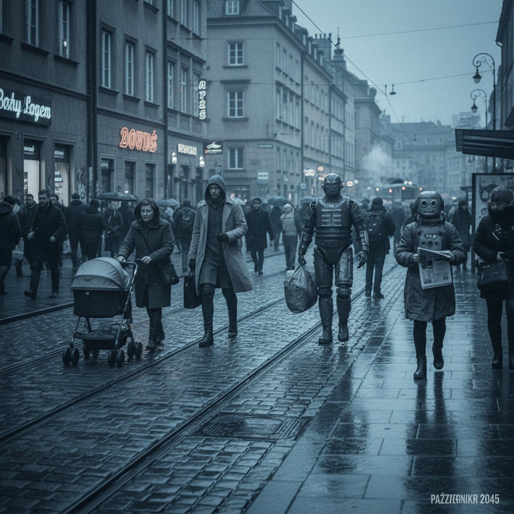 Roboty na ulicach Warszawy – automatyzacja w polskiej codzienności