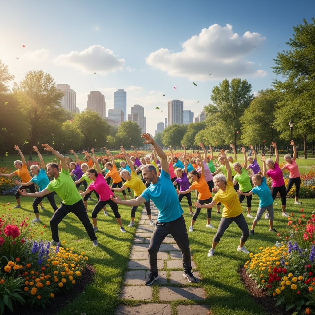 Ćwiczenia mindfulness dla osób z nadpobudliwością w parku