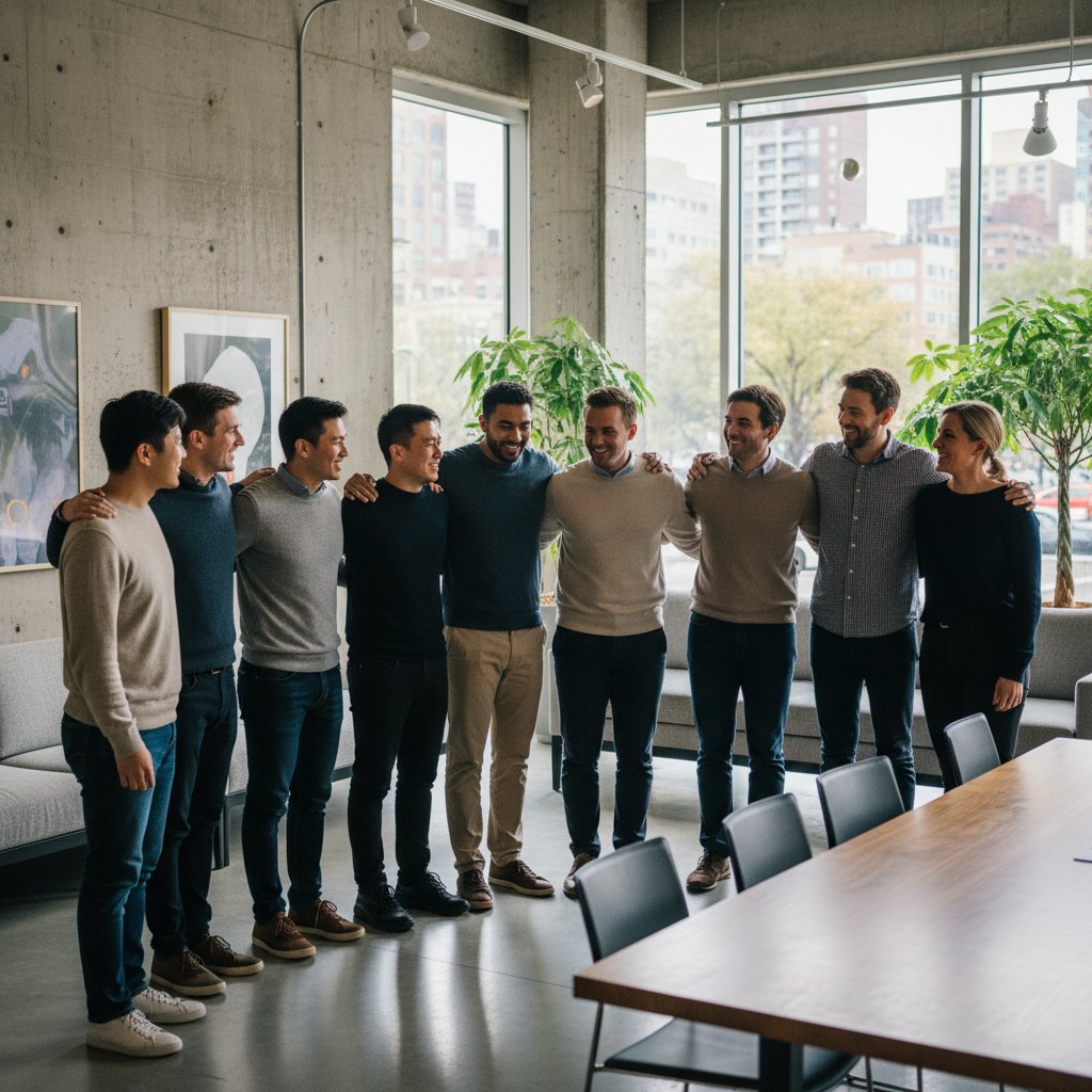 Wsparcie społeczne w walce z wypadaniem włosów i stresem – grupa osób, energia i różnorodność