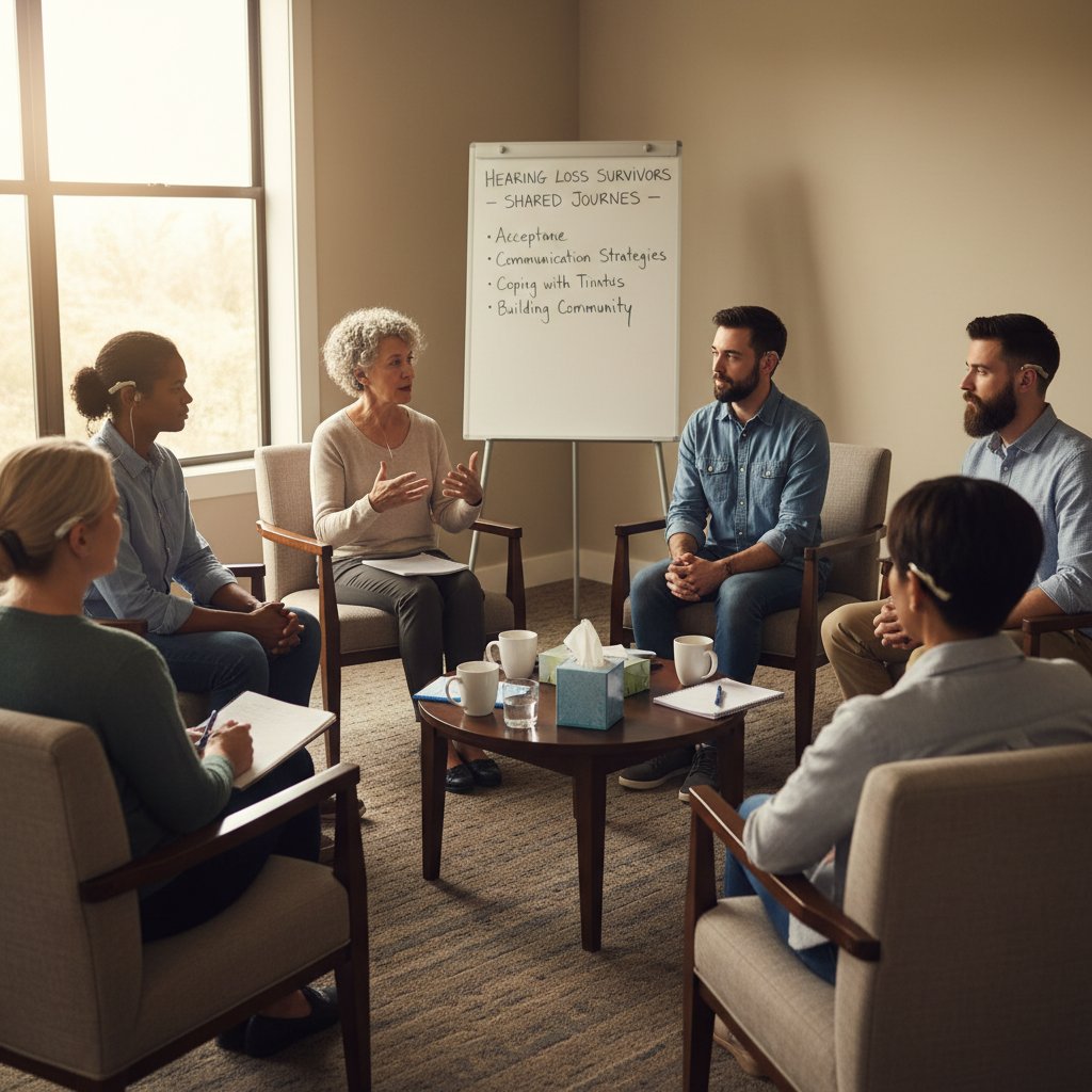 Grupa wsparcia dla osób po nagłej utracie słuchu – wspólna walka o powrót