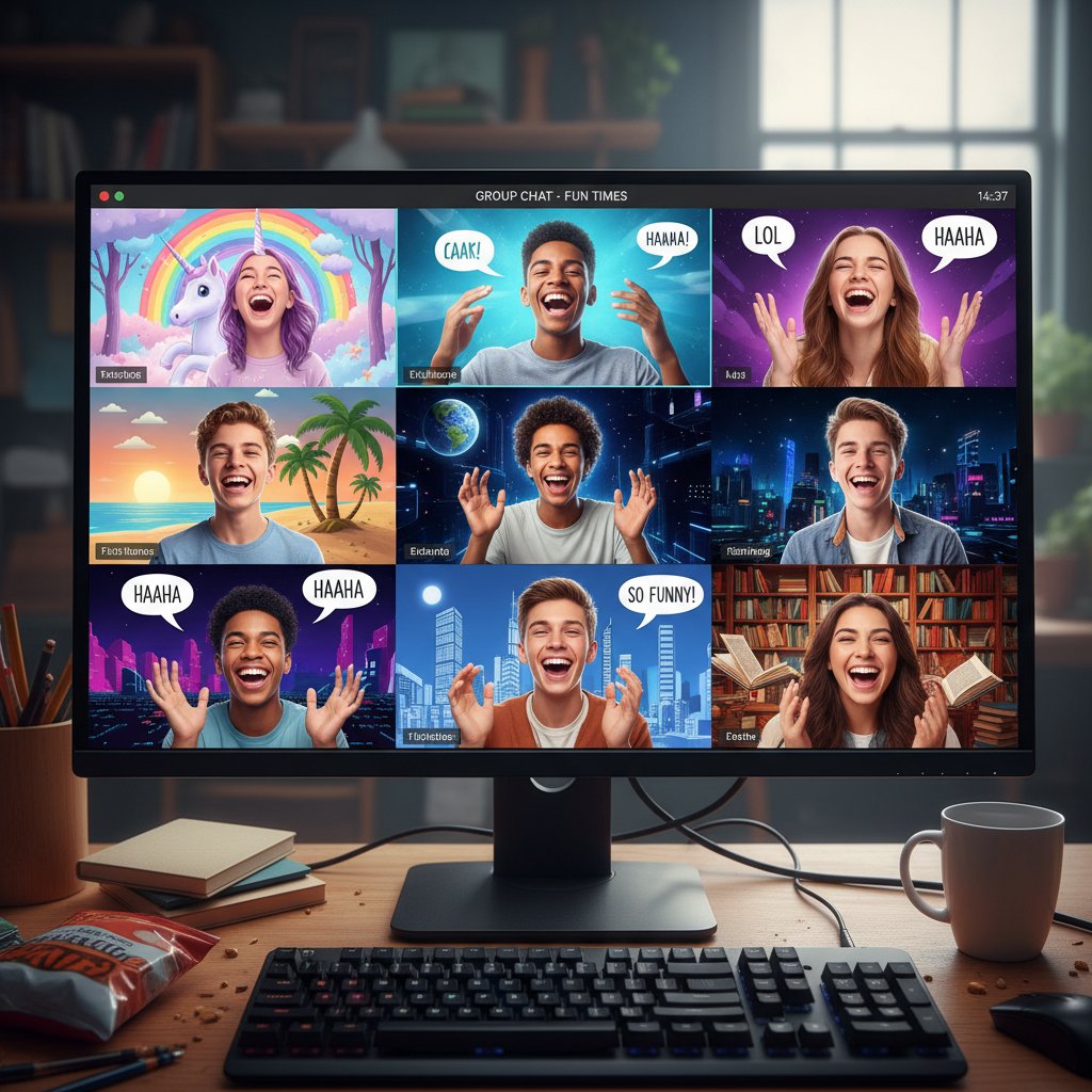 Zdalne integracje uczniów technikum online.