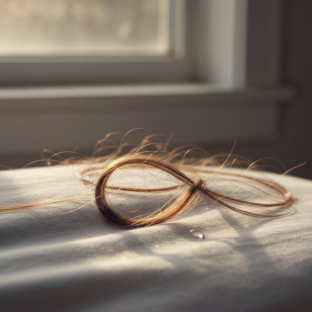 Włosy na poduszce – pierwszy sygnał problemu wypadania włosów i stresu