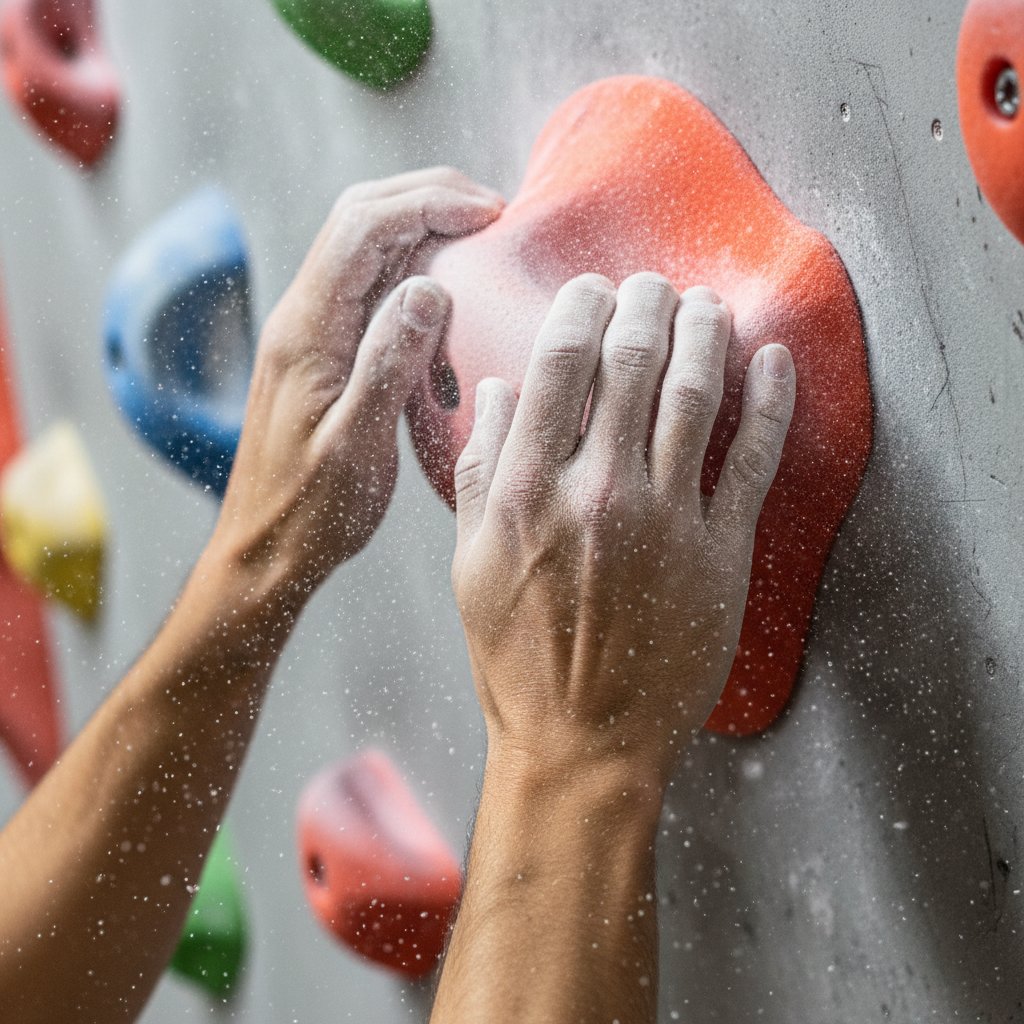 Wysiłek i determinacja symbolizujące zmianę