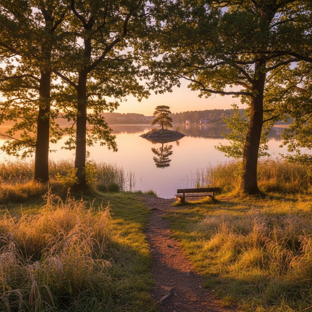Ukryte jezioro w okolicach Olecka – miejsce, którego nie znajdziesz w przewodnikach