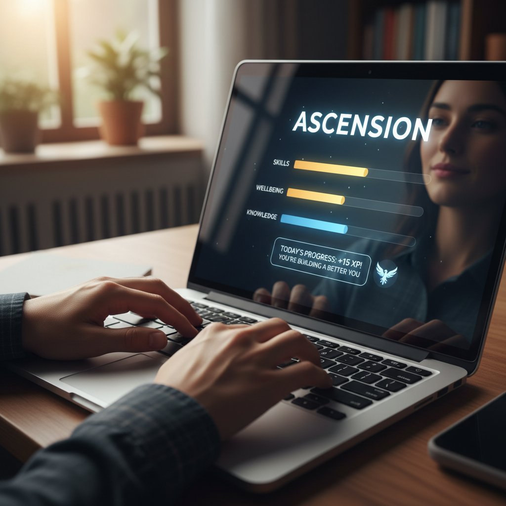 Osoba korzystająca z narzędzi online do wsparcia emocjonalnego