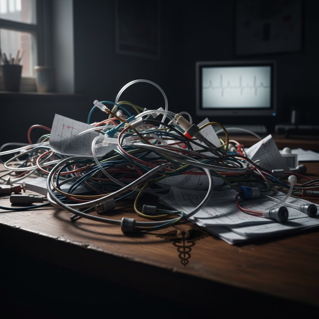 Poplątane przewody i dokumentacja lekarska jako metafora trudnej diagnostyki neuropatii