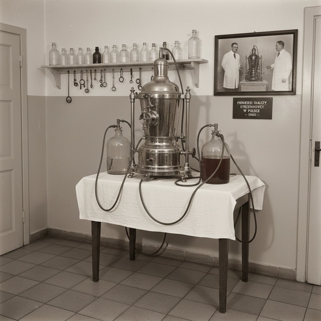 Historyczne urządzenia do dializy otrzewnowej w Polsce