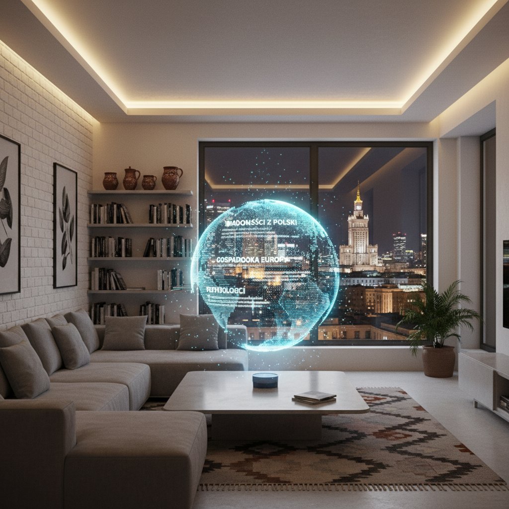 Holograficzne wiadomości w polskim domu przyszłości – alternatywa dla tradycyjnych gazet