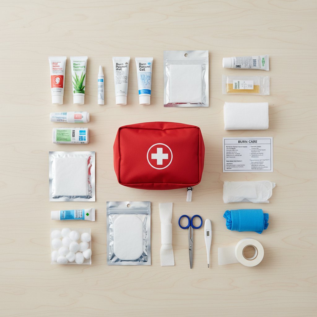 Zestaw pierwszej pomocy do oparzeń – co powinno się znaleźć w każdym domu