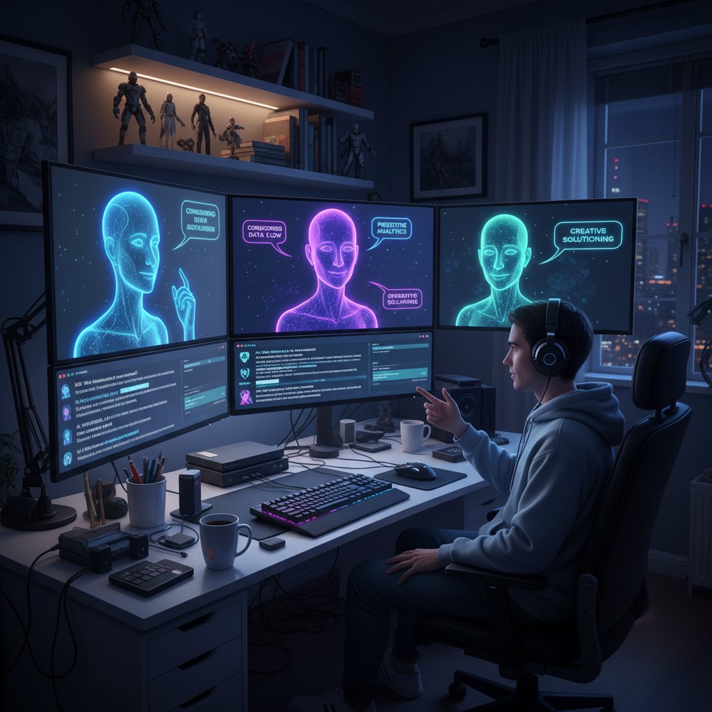 Testowanie różnych symulatorów osobowości AI w domu