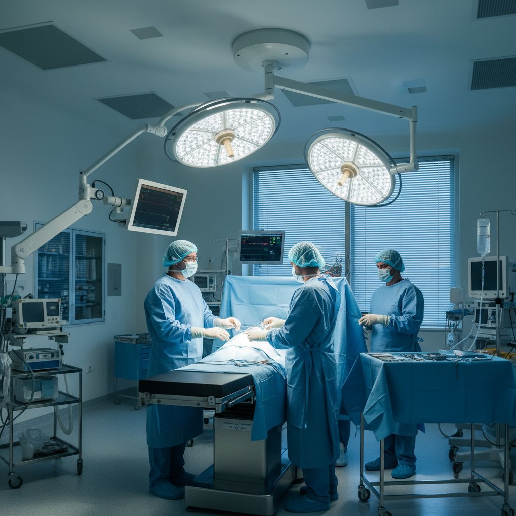 Sala zabiegowa przed radioembolizacją