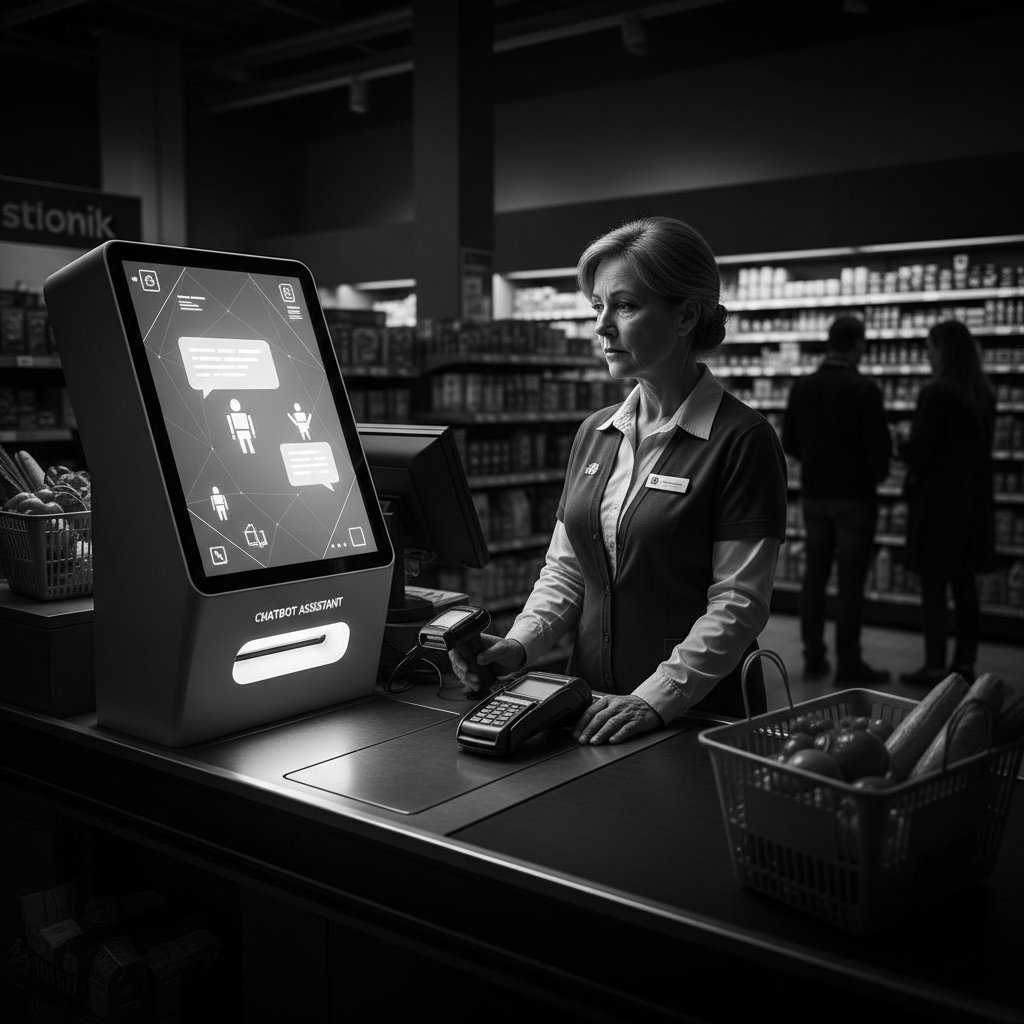Kasjer i chatbot – nowa rzeczywistość w polskich sklepach