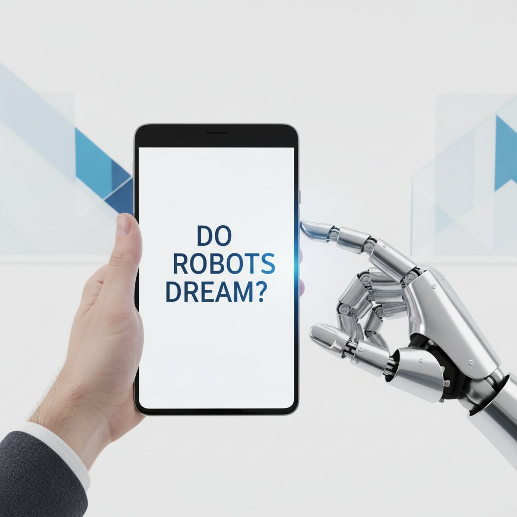 Człowiek i robot przy filozoficznym pytaniu – sztuka dialogu