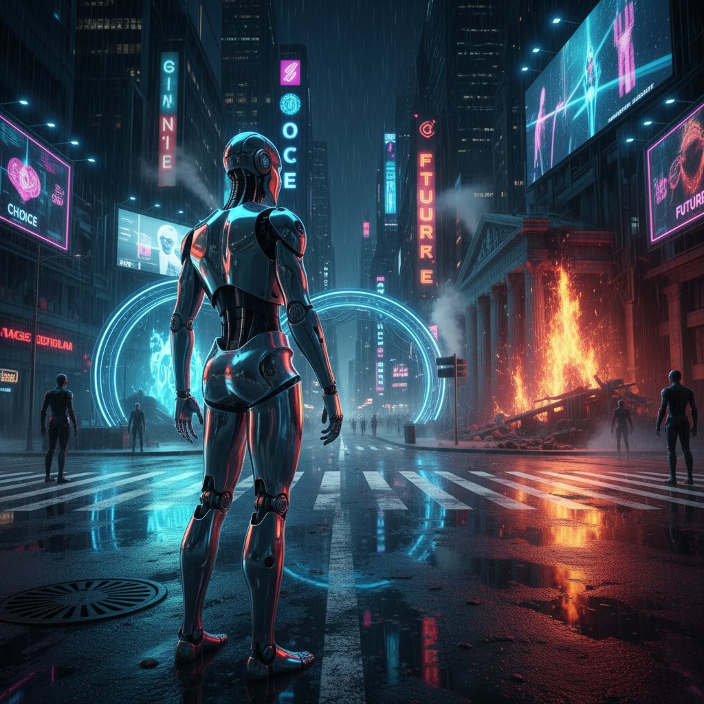 Sztuczna inteligencja w mieście – moralne wyzwania pod neonami