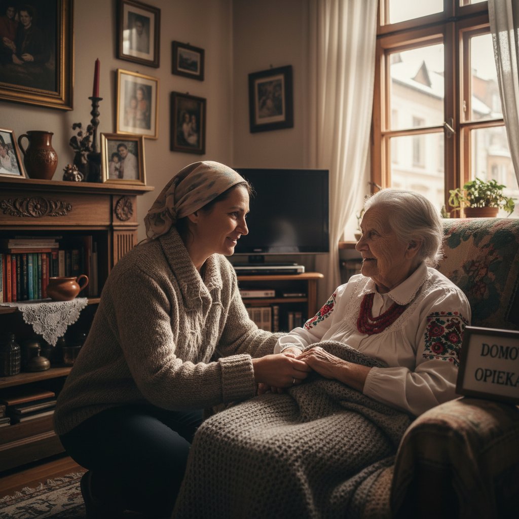 Imigrantka jako opiekunka osoby starszej, codzienna praca i wyzwania