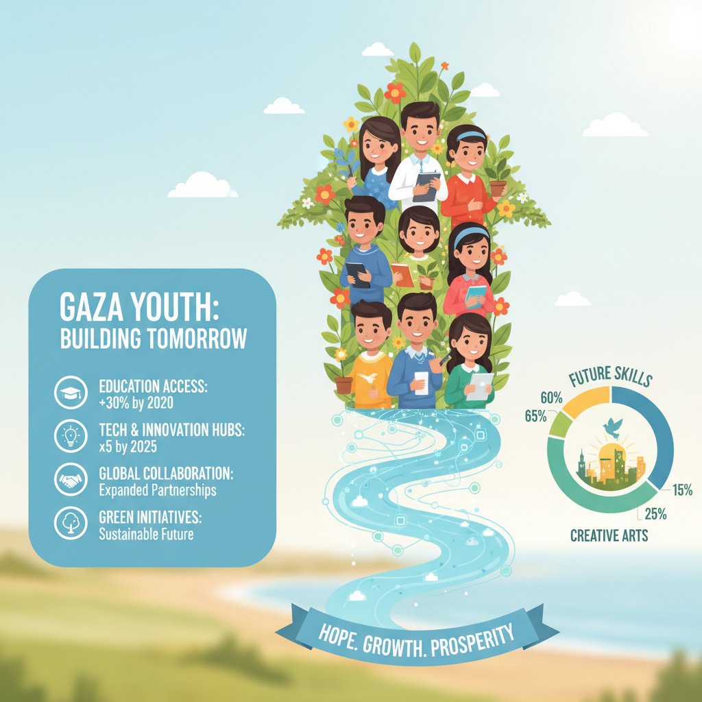 Prognozy demograficzne i gospodarcze dla Gazy