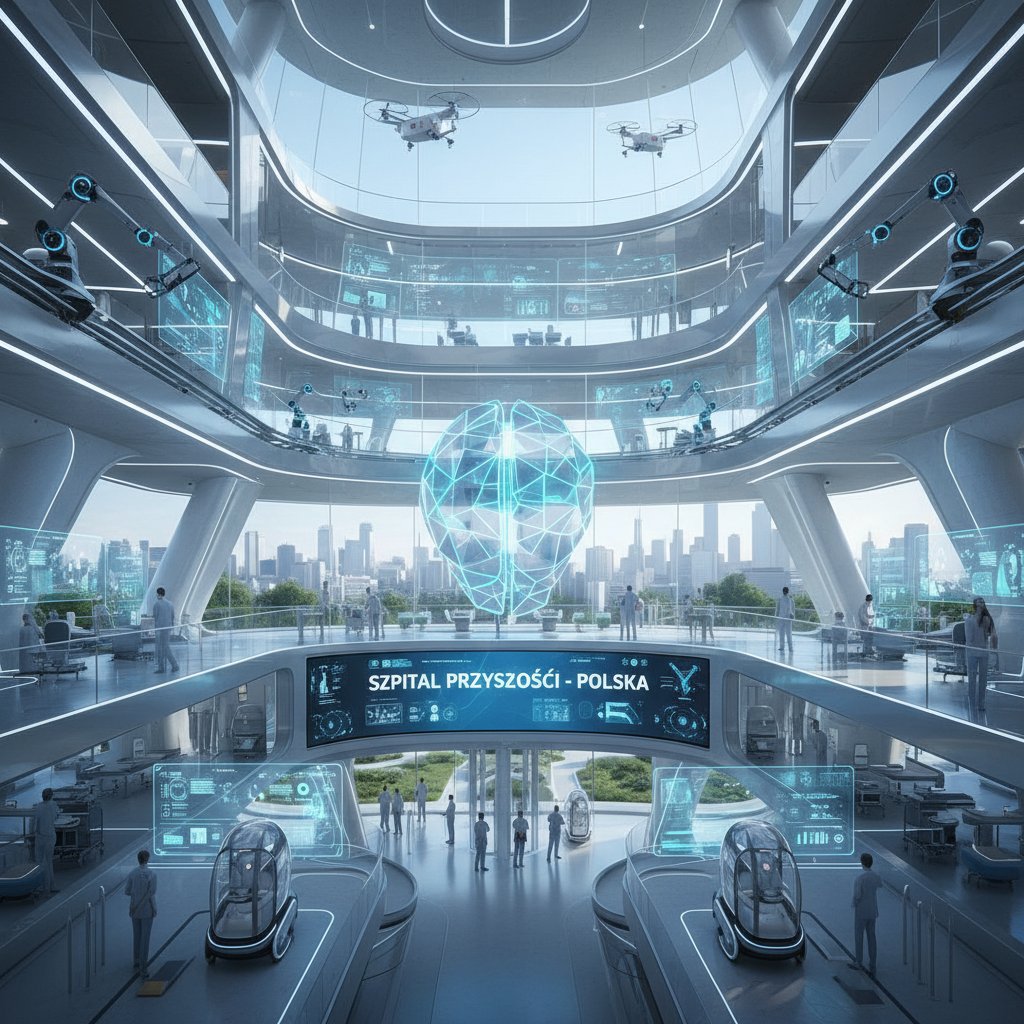Innowacyjny szpital w Polsce wykorzystujący nowoczesne rozwiązania automatyzacji