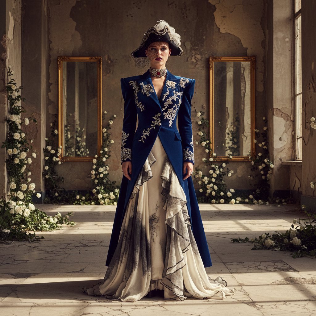 Keira Knightley period and modern fashion inspiration, editorial shoot, bold looks