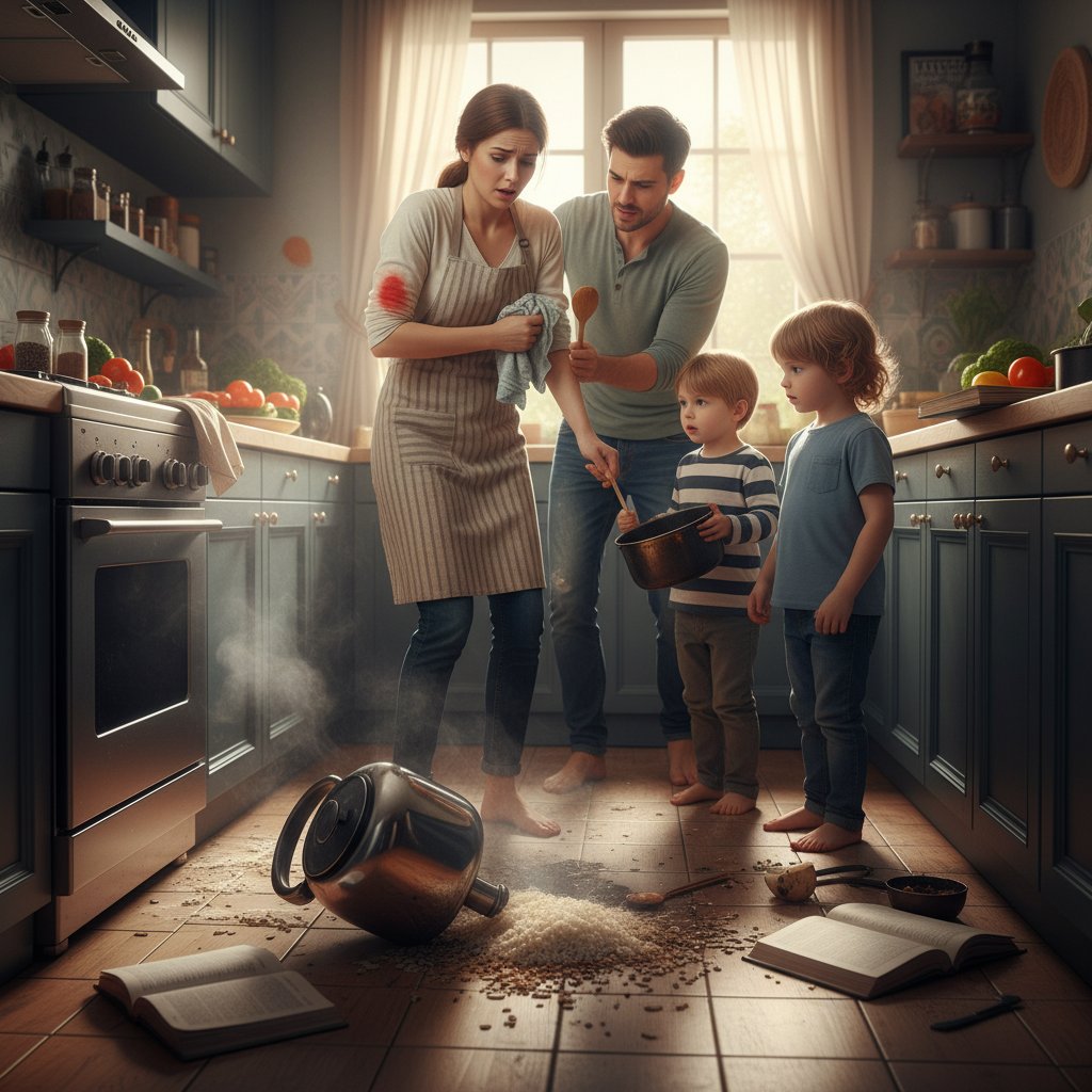 Oparzenia w domu – kuchnia jako najczęstsze miejsce wypadków