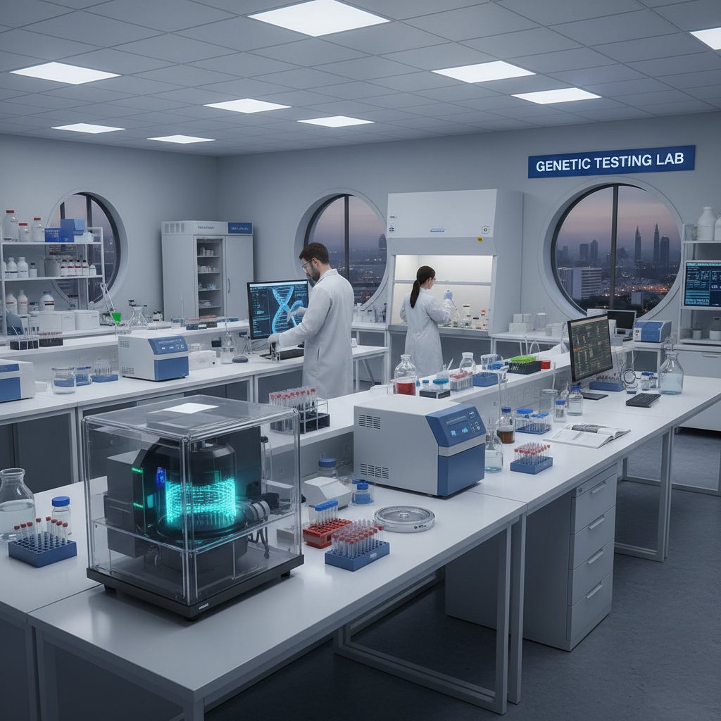 Laboratorium genetyczne analizujące próbki DNA – współczesna genealogia i testy DNA